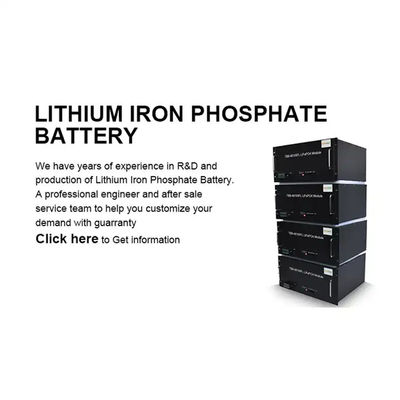 acheter Batterie LiFePO4 de 48V 100Ah pour les systèmes solaires avec tension de coupure de décharge de 40V et courant de charge/décharge maximal de 100A online manufacture
