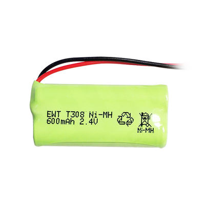 acheter Une batterie rechargeable au nickel personnalisée 2.4V 600mah online manufacture