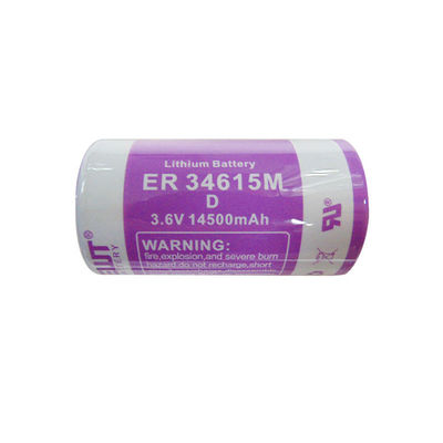 acheter 100 g de batterie au chlorure de thionyle de lithium ER34615M 3.6v batterie AAA CE online manufacture