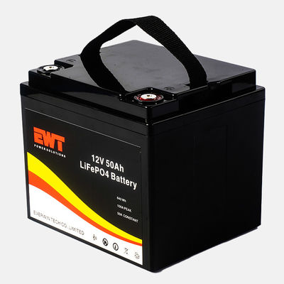 acheter Bicycles 12V batterie au lithium fer phosphate 50Ah LiFePO4 remplacement de batterie CE online manufacture