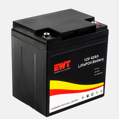 acheter LiFePO4 IFR32700 12V batterie au lithium rechargeable 12V 42Ah batterie au lithium fer phosphate online manufacture