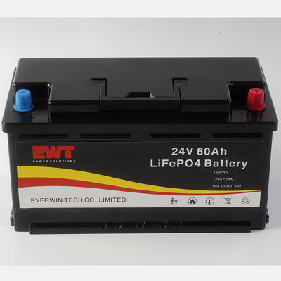 acheter Performance stable 24V 60Ah Lifepo4 batterie de stockage d'énergie pour le remplacement de l'acide plomb fabrication en ligne
