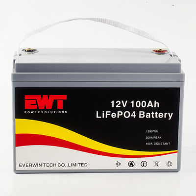 acheter Long cycle de vie batterie lithium-ion rechargeable 12v 100ah lifepo4 batterie pour scooter vélo électrique voiture de golf online manufacture
