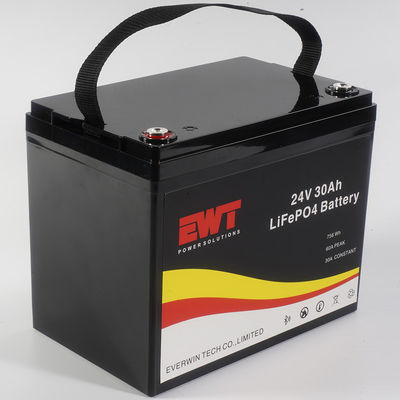 acheter 24V 30Ah LiFePO4 Batterie 756Wh Batterie au lithium-ion à cycle profond online manufacture