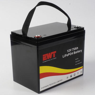 acheter Lithium fer phosphate Pack 12V 75AH IFP32700 batterie rechargeable online manufacture