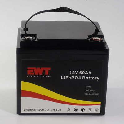 acheter OEM rechargeable batterie lithium-ion 12v 60ah 768Wh lifepo4 pour scooter vélo électrique voiture de golf online manufacture