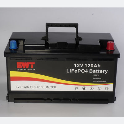 acheter 12V 120AH LFP batterie longue durée pour l'alimentation de l'onduleur RV fabrication en ligne
