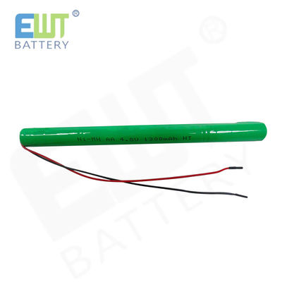 acheter Densité d'énergie élevée NIMH AA 4.8V 1300mAh NiMH Batterie rechargeable avec option de transport aérien online manufacture