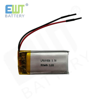 acheter LP601836 3.7V 350mAh batterie au lithium polymère 1S1P pour le transport aérien ou maritime durable fabrication en ligne