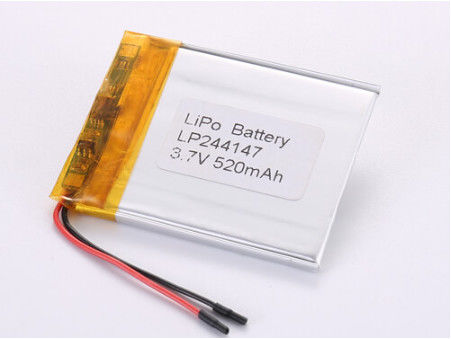 acheter Autres matériaux d'anode Cellule rechargeable au lithium-ion polymère LP244147 3,7V 520MAH pour des performances maximales et une certification ROHS online manufacture