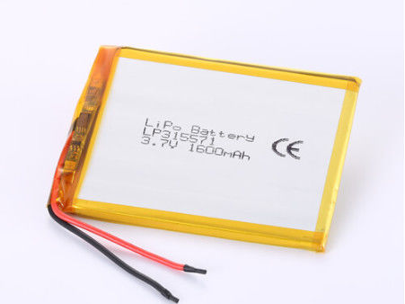 acheter LP315571 3,7V 1600MAH batteries au lithium-ion fabricants 1 batterie rechargeable au lithium polymère pour la protection contre les surcharges online manufacture