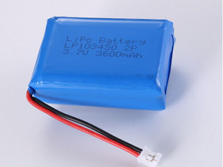 acheter LP103450 3.7V 3600mAh Batterie Li-Ion Les fabricants de batterie Lipo Batterie au lithium polymère rechargeable à tension ouverte Nom du modèle fabrication en ligne