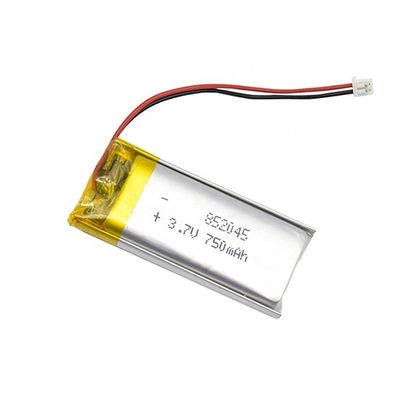 Puissance 3.7v 750mah Batterie rechargeable Petite batterie LiPo Polymère
