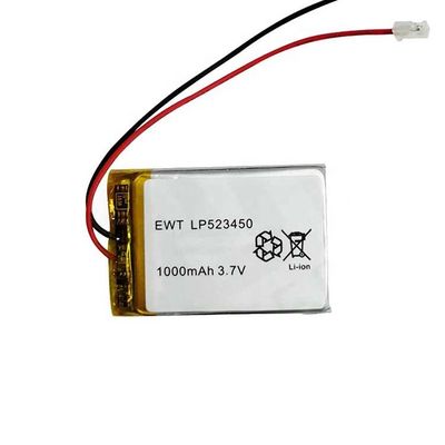 Batterie polymère au lithium puissante 3,7v 1000mah 402035 Batterie CE