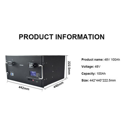 Batterie au lithium-fer-phosphate de 48 V personnalisée