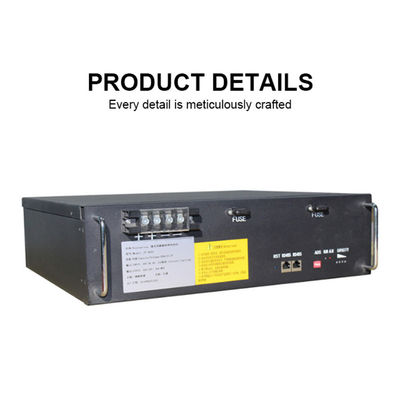 Batterie noire de lithium fer phosphate de 48 V Moto électrique Lifepo4