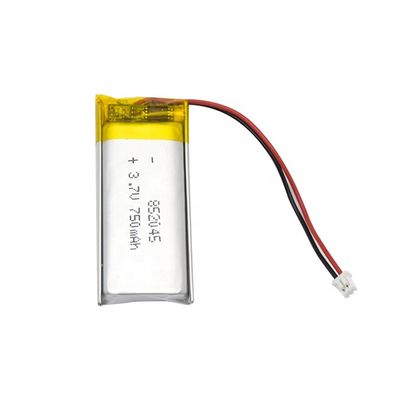 OEM / ODM batterie au lithium polymère 3.7V 750MAH batterie LiPo LP852045