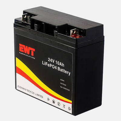 Lithium LiFePO4 25,6V batterie IFR26650 25,6V 10Ah batterie au lithium fer phosphate