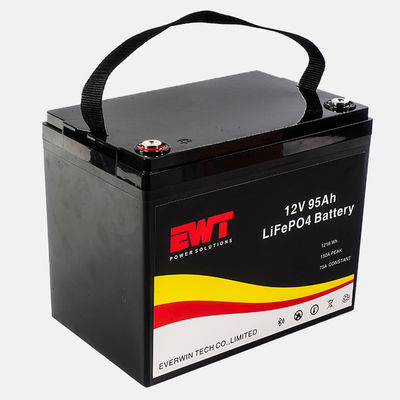 Les chariots élévateurs électriques remplacement 12V LiFePO4 LFP batterie au lithium 12,8V 95Ah batterie au lithium fer phosphate avec BMS