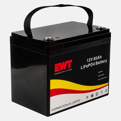 12V batterie au lithium fer phosphate IFR32700 12.8V 85Ah batterie au lithium ions LFP pour l'énergie solaire