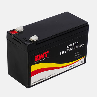 IFR26650 Batterie au lithium 12,8 V 7 Ah Batterie au lithium fer phosphate