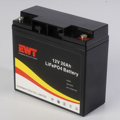 12V 20AH batterie au lithium fer phosphate remplacement piles plomb-acide