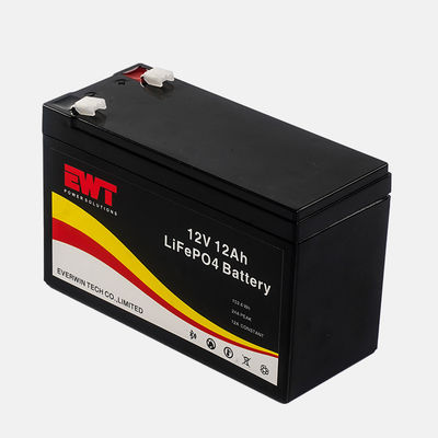Lifepo4 12v 12Ah batteries au lithium-ion pour le stockage de l'énergie solaire