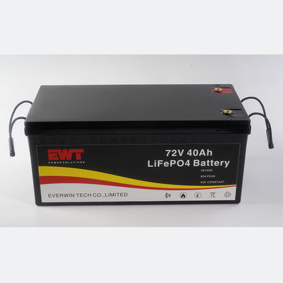 Batterie au lithium fer phosphate 72V 40AH avec BMS de communication pour ATV