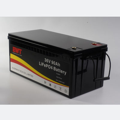36V 90AH Lifepo4 batterie pour chariot de golf chariot élévateur électrique scooter solaire