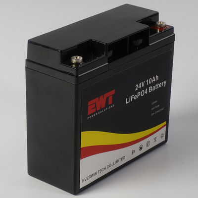 Batterie Lifepo4 UPS personnalisée de 24V 10Ah pour chariot élévateur à grande capacité