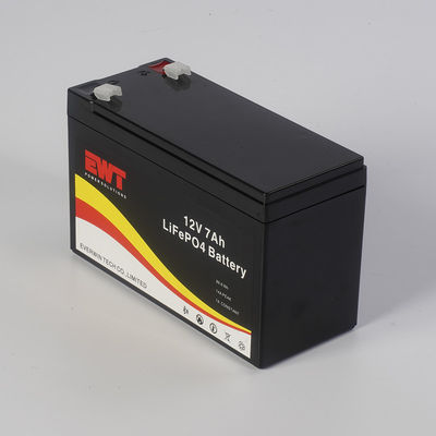 Stockage d'énergie batterie au lithium Lifepo4 12V 7AH industriel avec une longue durée de vie