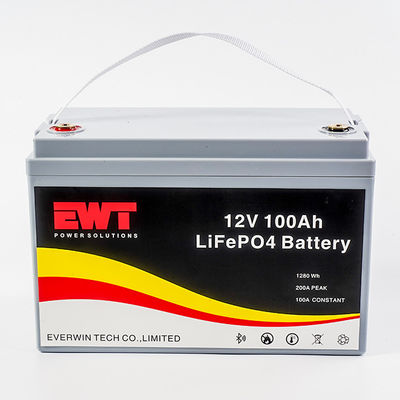 Batterie au phosphate de fer au lithium de 12 V avec puissance de sortie de 1280Wh pour appareil médical