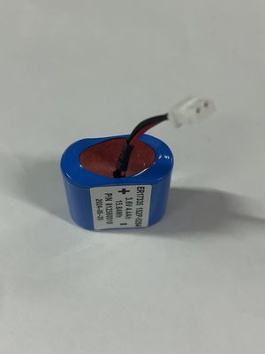 3Batterie au chlorure de lithium thionyle de tension de.6V avec logo bleu et logo personnalisé