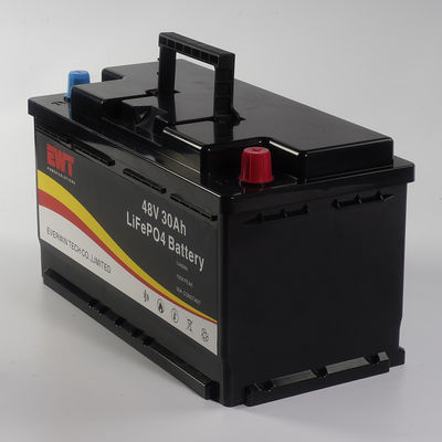 Taux de décharge élevé 48V batterie LFP Temps de charge rapide et large gamme pour l'efficacité
