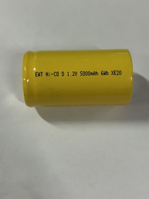 Chargement rapide NICD Batterie Méthode de charge à courant/tension constants et autre type de stockage pour une température comprise entre -20°C et 55°C