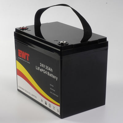 640Wh de puissance de sortie 24V batterie au lithium fer phosphate avec décharge 3C et durée de vie4