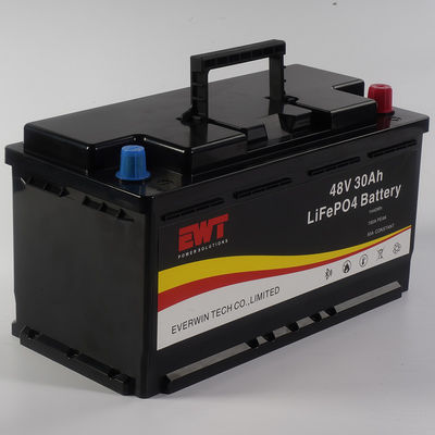 Conception durable de la batterie au lithium-fer-phosphate de 48 V avec un faible impact environnemental et une voie de décharge CC/CP/VP