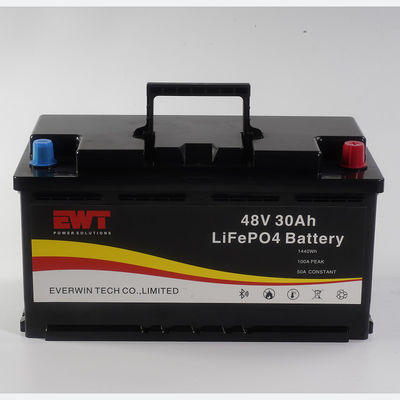 Temps de charge rapide 48V LiFePO4 alimentation pour les applications compactes
