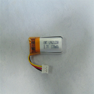 Cellule Li-polymère pour LP621230 3.7V 170mAh Batterie au lithium polymère Performance et durabilité imbattables