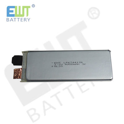 Une batterie au lithium polymère de qualité LP6744126 3.7V 4000mAh 3C pendant 1 mois