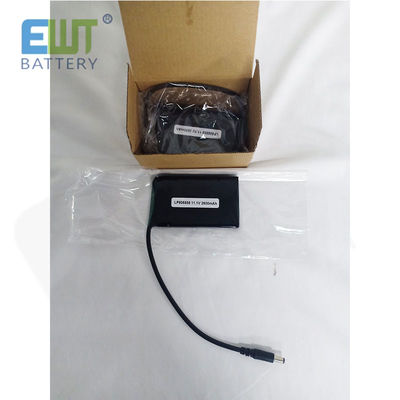 LP505585 11,4V 2600mAh batterie au lithium polymère avec câble CC