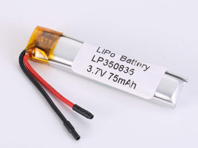 Batterie polymère au lithium légère avec connecteur de décharge JST Voie d'expédition UPS / TNT / FEDEX / DHL Courant de charge 2A