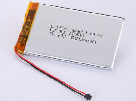 LP313760 3,7V 900MAH batterie au lithium-ion fabricants autres matériaux anodiques batterie au lithium polymère pour cellules de pièces
