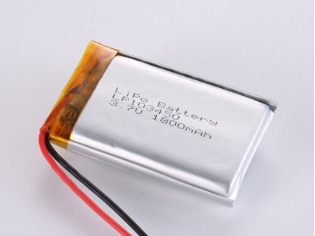LP103450 3,7V 1800MAH batterie au lithium-ion fabricants EWT Logo batterie au lithium polymère capacité de pièce à recharger