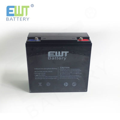 Batterie LiFePO4 de 24 V Stockage d'énergie durable avec une batterie au lithium-fer-phosphate de 400Wh et un temps de charge de 4 à 6 heures