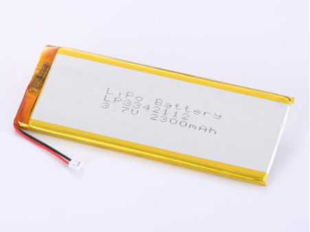 LP3342112 3,7V 2300MAH Batterie au lithium polymère à haute capacité LiPo Pack avec une durée de conservation d'un an