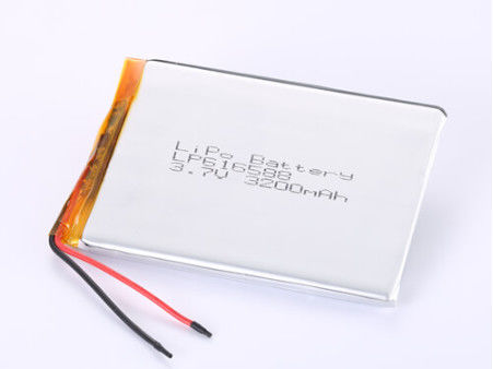 LP616588 3,7V 3200MAH batterie au lithium-ion fabricants batterie au lithium-polymère personnalisée de type connecteur avec protection contre le court-circuit assurant un stockage sûr