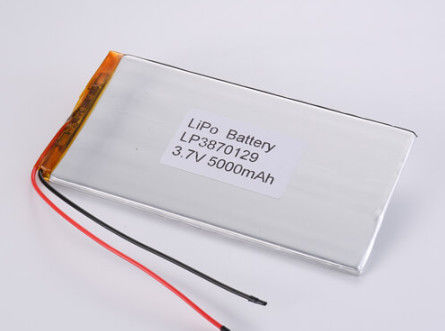 3.7V 5000mAh batterie Li-ion avec 2-3 heures de charge OEM et ODM pris en charge