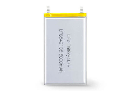 LP8542136 3.7V 6000MAH batterie rechargeable au lithium polymère pour appareils médicaux portables à -20 à 60 degrés Celsius