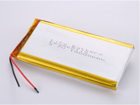 LP9960115 3,7V 10000MAH Longue durée de vie de la batterie au lithium polymère Li-polymère Cellule pour -20°C à 60°C 500 cycles Fabricants